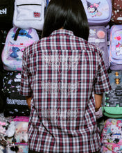 'PERRO' Red Flannel Button up